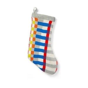 Lego x Target Color Block Stripe Sweater Knit Holiday Stocking